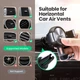 Автомобильный держатель для телефона Ugreen LP130 c гравитационным эффектом Black (50564) - изображение 4