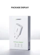 Зарядний пристрій USB-C PD 3.0 18 Вт Ugreen CD137 Qualcomm Quick charge 4.0 WHITE (60450) - зображення 10