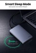 Корпус для 2.5 SDD HDD Ugreen CM300 USB-C внешний карман SATA III Grey (70499) - изображение 10