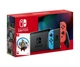 Nintendo Switch Neon Blue-Red (Upgraded version) + Гра Mortal Kombat 1 (російські субтитри) - зображення 1