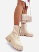 Жіночі ботильйони Kusma 38 Бежеві (5905677921847) - зображення 2