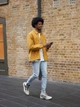 Ветровка мужская Uniqlo 861967624 XS Желтая (1159787586) - изображение 5