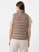 Теплий жилет 4F Vest F072 4FAW23TVESF072-82S L Коричневий (5904698480647) - изображение 2