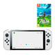 Набор Консоль Nintendo Switch OLED Model HEG-001 64GB White Б/У + Игра The Legend of Zelda Breath of The Wild Русская Озвучка - изображение 1