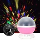 Проектор зоряного неба Star Master Dream який обертається світлодіодний LED нічник USB рожевий - зображення 1