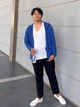 Ветровка мужская Uniqlo 96606842 3XL Синяя (1159789457) - изображение 13