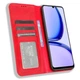 Чехол-книжка Deexe Retro Style для Realme C53 / C51 / Note 50 - Red - изображение 2