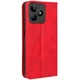 Чехол-книжка Deexe Retro Style для Realme C53 / C51 / Note 50 - Red - изображение 5