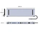 Хаб Док станция Deepfox-2003U2 12 в 1 USB Type-C концентратор для ноутбука 12 портов - изображение 7