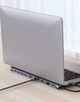 Хаб Док станція Deepfox-2003 11 в 1 USB Type-C концентратор для ноутбука 11 портів - зображення 8