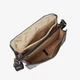 Сумка чоловіча шкіряна месенджер середня InBag Messenger m01313 Чорний - зображення 4