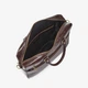 Сумка мужская кожаная портфель большой на молнии InBag Briefcase m01287 Коричневый - изображение 4