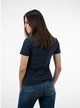 Футболка жіноча BOSS RELAXED-FIT T-SHIRT IN COTTON JERSEY WITH LOGO B-1076NV S - зображення 5