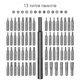 Мини отвертка + набор прецизионных магнитных бит 63 шт. Bodasan (63B1) - изображение 1