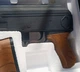 Дитячий автомат Калашнікова іграшковий CYMA P.47 із кульками з лазерним прицілом та фонаріком , коричневий - зображення 4