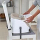 Сиденье-бустер 2 в 1 Ingenuity Baby Base Бежевое (10678) (074451106789) - изображение 9
