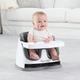 Сиденье-бустер 2 в 1 Ingenuity Baby Base Серое (11576) (074451115767) - изображение 4