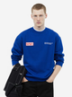Чоловічий світшот Relaxed Fit H&M (56198) S Синій - изображение 1