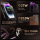 Автомобильное зарядное устройство 75W REMAX Walking Series PD+QC 1C+1A Fast Car Charger RCC360 - зображення 8
