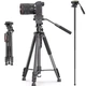 Штатив Ulanzi U-SELECT VT-02, вертикальна тринога 360° для камери, фототапарата 183 см, чорний - зображення 1