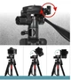 Професійний штатив KINGJOY VT-890H, вертикальна тринога 360° для камери, фотоапарата 181 см, чорний - зображення 5