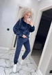 Fashions • Велюровый спортивный костюм Maura Fashions 50 темно-синий (1605-ди) - изображение 2