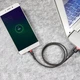 Кабель USB 2.0 AM-MicroUSB M Baseus CAMKLF-H91 3.0м 2A двухсторонний red/black - изображение 10