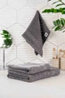 Полотенце ARDESTO SuperSoft Махровое 30х50 см Серое (ART2230SL) - изображение 8
