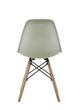 Стілець для кухні (дерево/пластик) Ветро Мебел M-05 Натуральний/М'ятний&nbsp;(M-05-green) - зображення 4