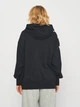 Толстовка на молнии утепленная с капюшоном оверсайз женская Nike Air Fleece FB8047-010 S Черный/Белый (196609041664) - изображение 2