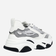 Sneakersy damskie z siatki na wysokiej platformie do kostki Steve Madden Possession Sneaker SM11001910-04D 37 23 cm Białe (8720236747051) - obraz 3