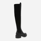 Muszkieterki damskie na obcasie Steve Madden Applause Boot SM11002825-011 41 26.2 cm Czarne (8720857248180) - obraz 3