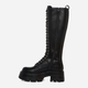 Kozaki damskie skórzane Steve Madden Hariet Boot SM11002722-001 40 25.4 cm Czarne (8720857171389) - obraz 3