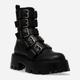 Botki damskie skórzane Steve Madden Out-Reach Bootie SM11002705-05O 38 23.8 cm Czarne (8720857165128) - obraz 2