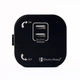 Трековая розетка Electro House на два порта USB 2.4А черная IP40 Unique Elegance Pandora Black - изображение 1