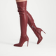 Muszkieterki damskie na szpilce Steve Madden Keandra Boot SM11002678-CRA 38 23.8 cm Bordowe (8720857159936) - obraz 6