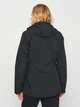 Куртка демисезонная с капюшоном женская Jack Wolfskin Moonrise 3In1 Jkt W 1115621-6000 S Черная (4064993508017) - изображение 2