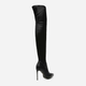 Muszkieterki damskie na szpilce Steve Madden Keandra Boot SM11002678-001 38 23.8 cm Czarne (8720857154870) - obraz 3