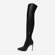 Muszkieterki damskie na szpilce Steve Madden Keandra Boot SM11002678-001 41 26.2 cm Czarne (8720857154931) - obraz 4