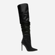 Жіночі ботфорти Steve Madden Vanguard Boot SM11002589-001 39 24.6 см Чорні (8720857111200) - зображення 1