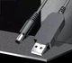 Кабель для роутера от повербанка – DC 5.5x2.1 мм 9V до 3A PD, шнур питания USB для Wi-Fi роутера, модема, маршрутизатора, ONU GPON EPON, медиаконвертера, камеры, переходник Type-C DC 9В, кабель от powerbank для интернета без света 1м (CDC09) - изображение 3