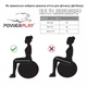 М'яч для фітнесу PowerPlay 4003 65 см Ліловий + насос - изображение 6