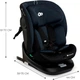Автокресло KinderKraft i-Grow i-Size Black (5902533923670) (KCIGRO00BLK0000) - изображение 14