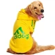 Толстовка для собак з капюшоном Adidog XL Жовтий TM Novynka - зображення 1