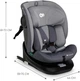 Автокрісло KinderKraft i-Grow i-Size Grey (5902533923663) (KCIGRO00GRY0000) - зображення 13