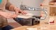 Стаціонарний лобзик Dremel Moto-Saw MS20-1 / 5 + 5 пильних полотен + паралельна направляюча + чемодан (F013MS20) - зображення 3