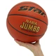 М'яч баскетбольний STAR NABA JUMBO FIBA BB337 №7 PU помаранчевий - изображение 5