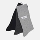 Набор мужских носков высоких хлопковых Набор носков Levi's Regular Cut Batwing Recycled Cotton 3P 701224674-003 коттон 39/42 3 пары Grey Combo (8720245507349) - изображение 1