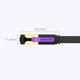 Патч Корд Мережевий Кабель LAN Vention Cat7 Ethernet UFTP Flat Patch Cable RJ45-RJ45 | до 10 Гбіт/с | 10м | Чорний - зображення 6