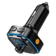 Автомобильный FM-трансмиттер модулятор XO BCC08 |2USB/Type-C, 15W/3A, TF/U-Disk, BT5.0/MP3| - изображение 4